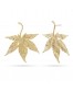 Pendientes hoja acero de Anartxy