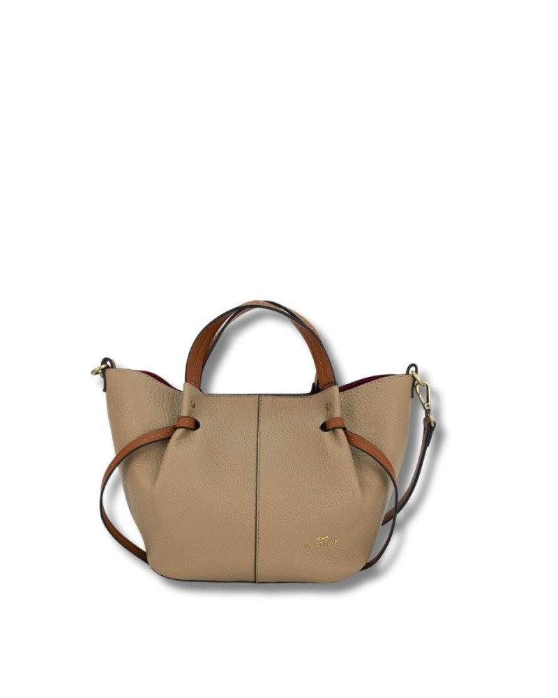 Bolso doble asa contraste de Martina K