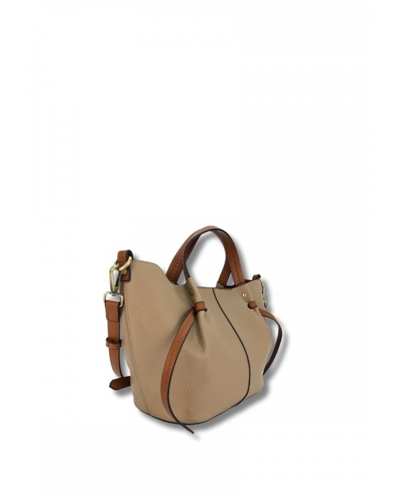 Bolso doble asa contraste de Martina K