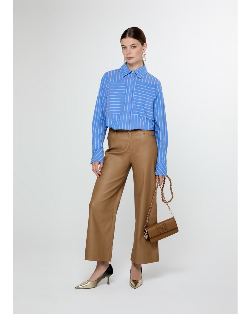 Pantalòn culotte encerado de Lola Casademunt