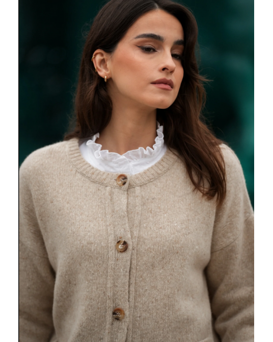 Chaqueta de punto con botones de Guimanos
