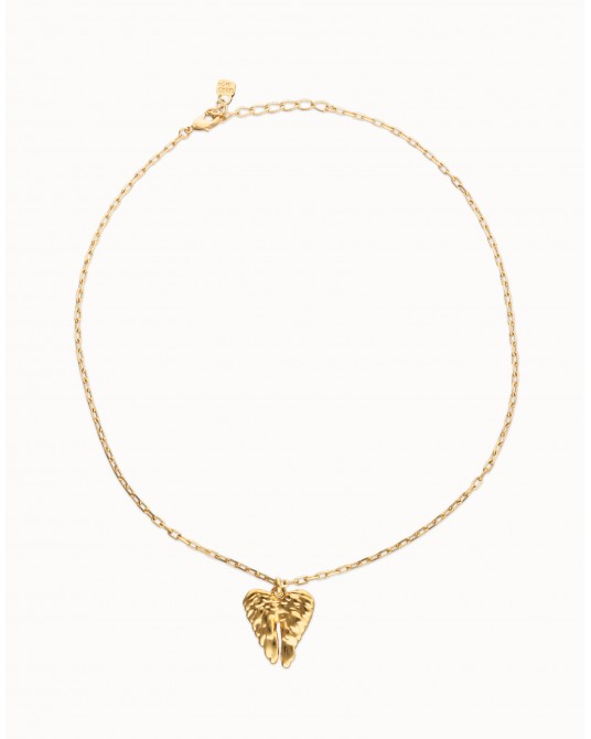 Collar corto ALAS bañado en ORO de UNOde50