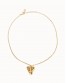 Collar corto ALAS bañado en ORO de UNOde50