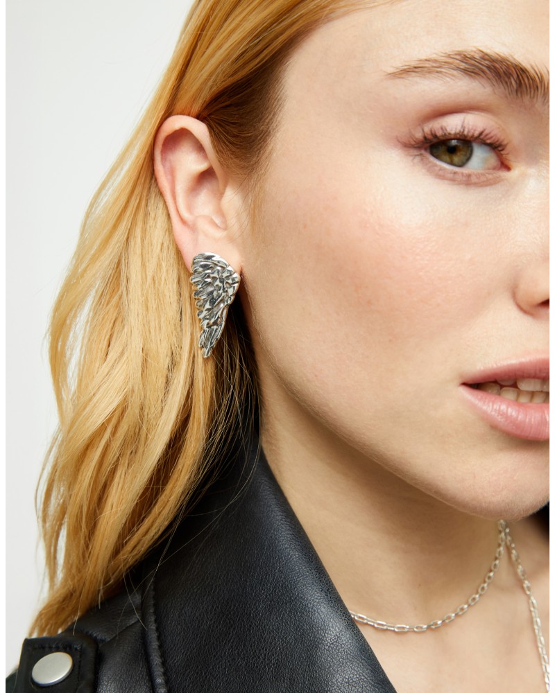 Pendientes alas Plateados de UNOde50