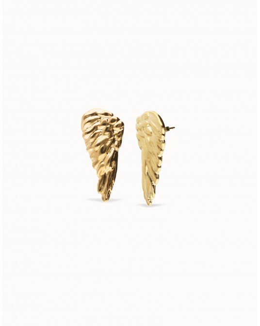 Pendientes alas Dorados de UNOde50