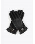 Guantes efecto piel negro de Lola Casademunt
