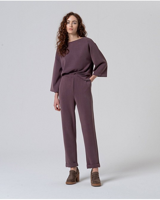 Pantalòn jogger morado de Surkana
