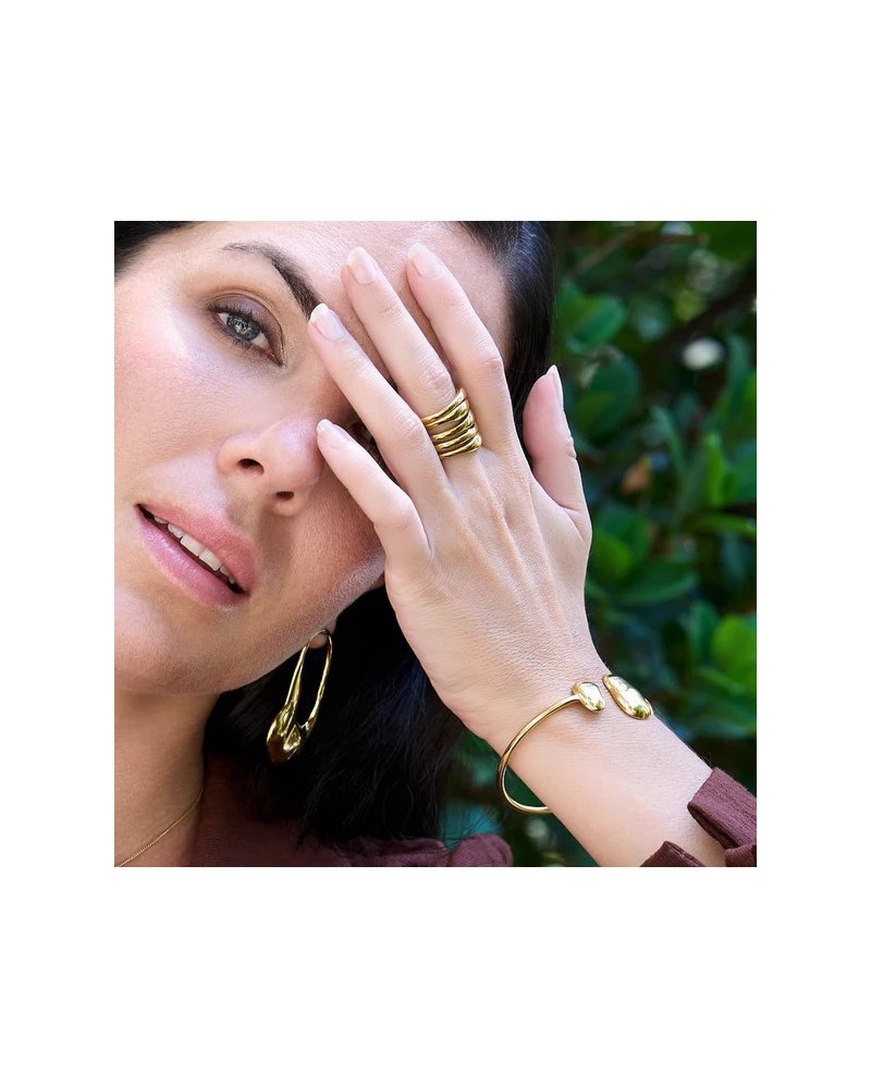 Brazalete abierto acero de Anartxy