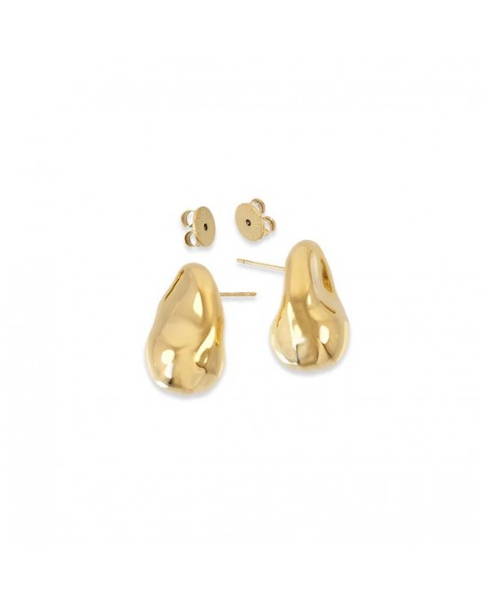 Pendientes bola de acero de Anartxy