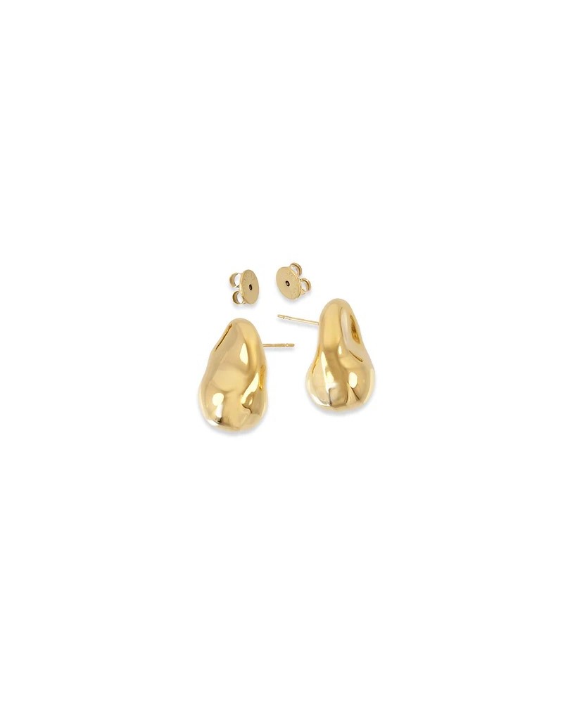 Pendientes bola de acero de Anartxy