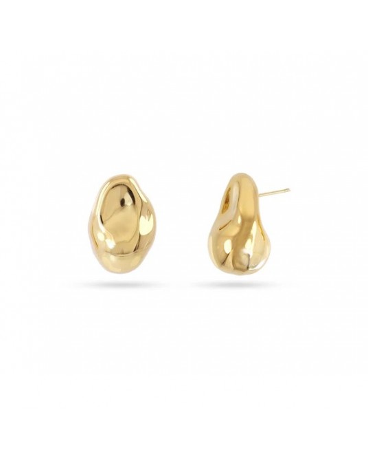 Pendientes bola de acero de Anartxy
