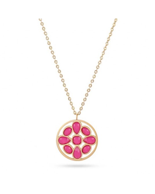 Collar corto acero con piedras de Anartxy