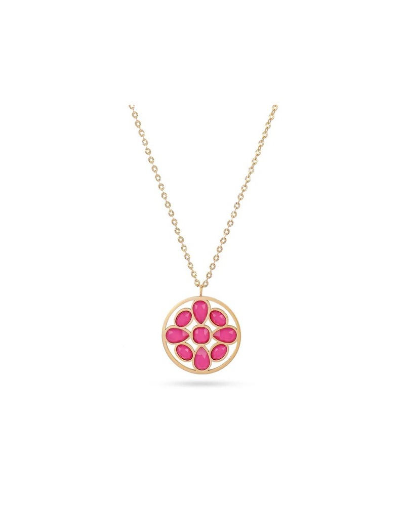 Collar corto acero con piedras de Anartxy