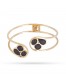 Brazalete con piedras NEGRAS de Anartxy
