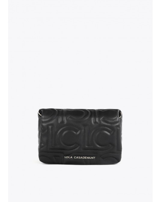 Bandolera NEGRO acolchada de Lola Casademunt