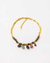 Collar corto con gemas de Velatti