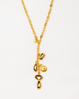 Collar largo con cristal checo de Velatti