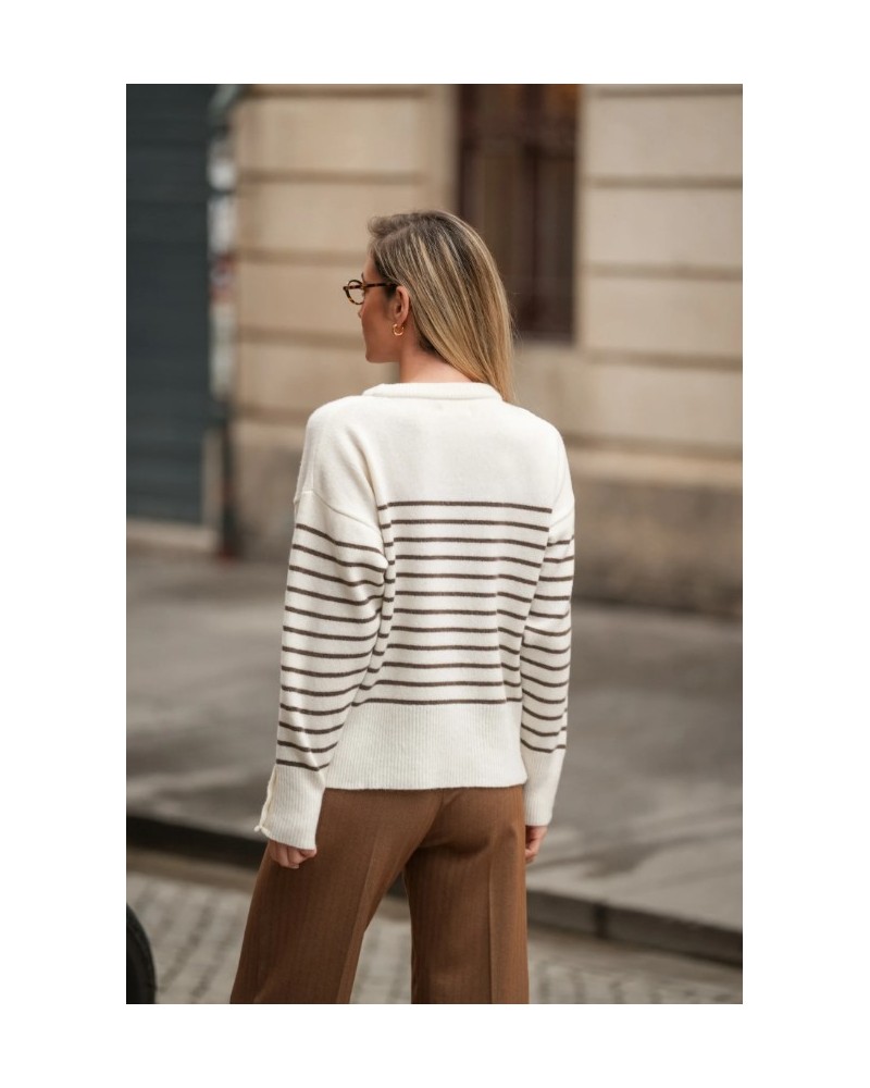 Jersey de punto a rayas de Guimanos