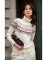 Jersey cuello alto con cenefa de Guimanos