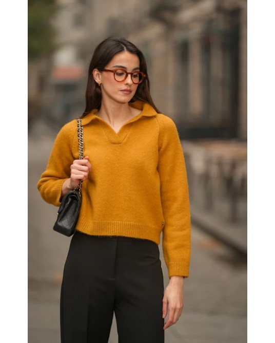 Pantalòn negro de pinzas de Guimanos