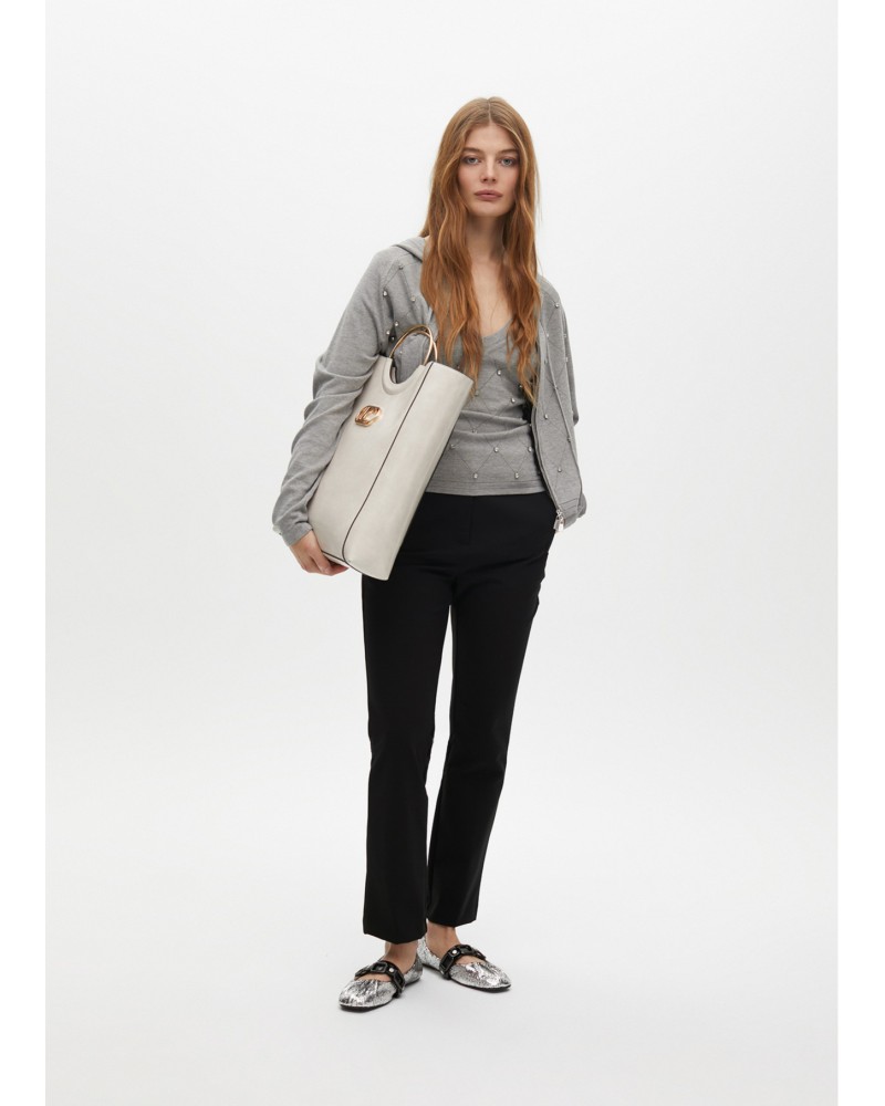 Pantalón básico negro de Lola Casademunt