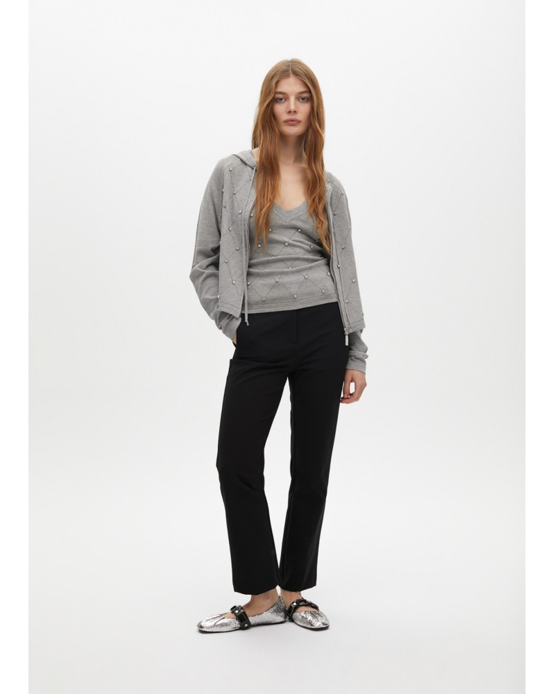 Pantalón básico negro de Lola Casademunt