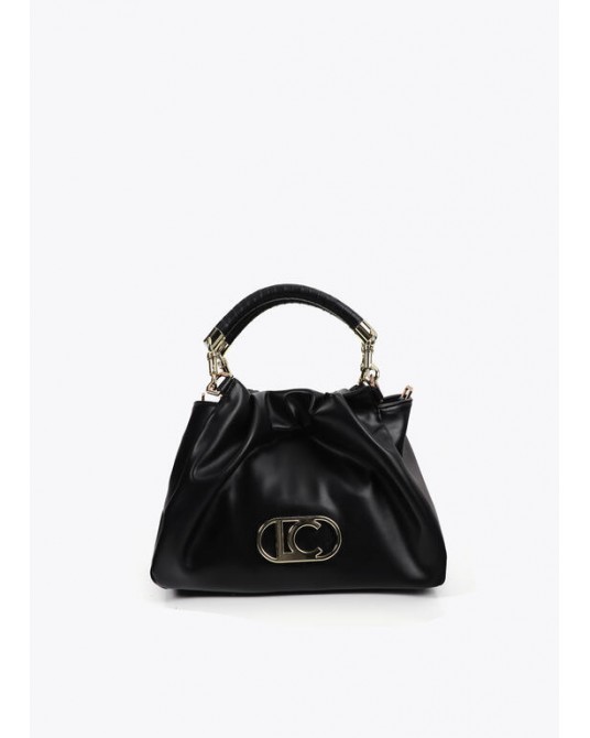 Bolso negro dos asas de Lola Casademunt
