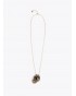 Collar largo nudo bicolor print animal Lola Casademunt