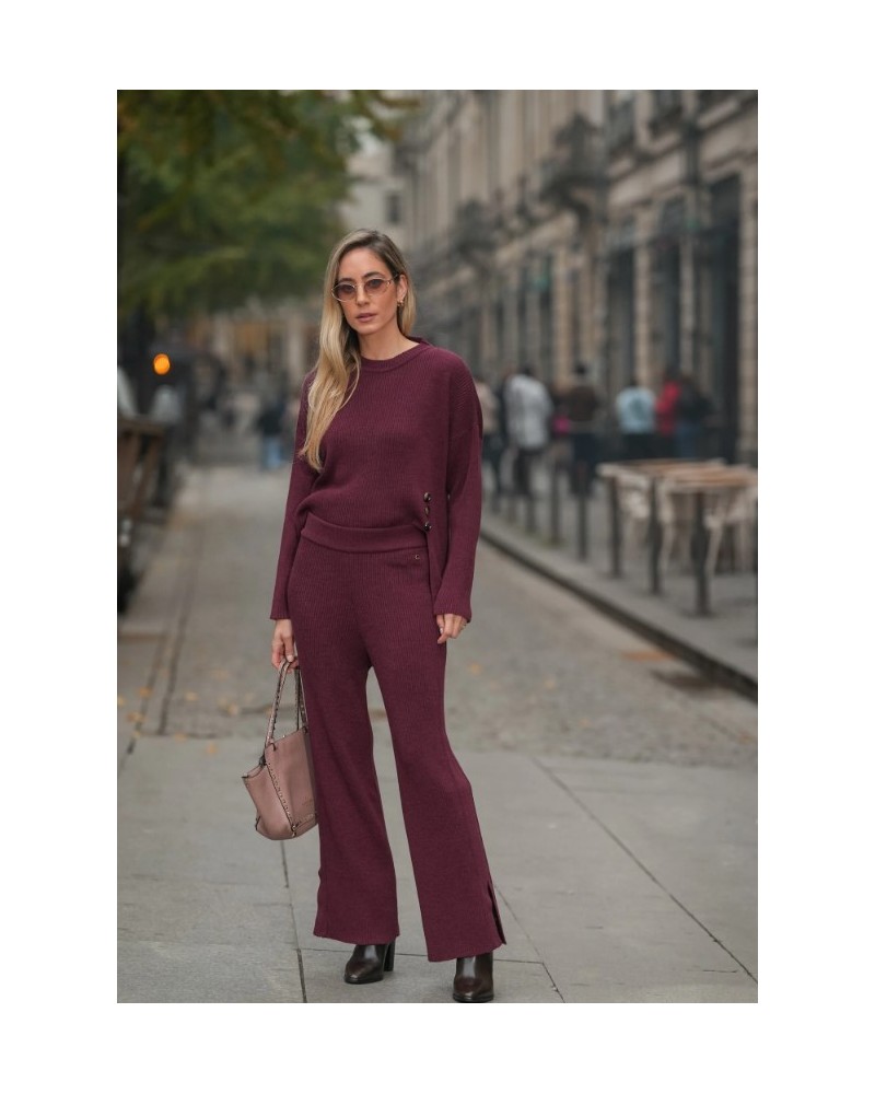 Jersey de punto con botones laterales de Guimanos