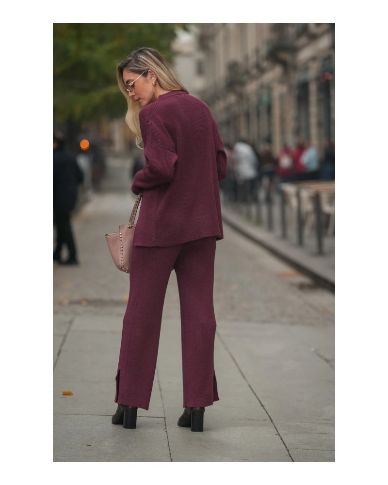 Jersey de punto con botones laterales de Guimanos