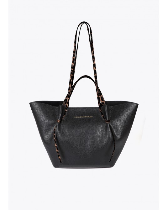 Bolso shopper asas animal print de Lola Casademunt