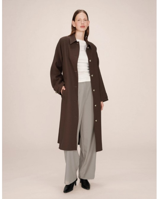 Abrigo MARRÒN de Grace and Mila