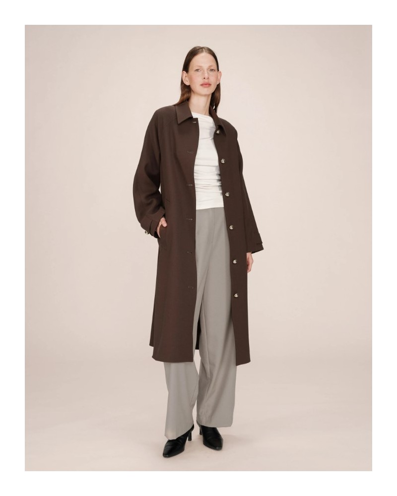 Abrigo MARRÒN de Grace and Mila