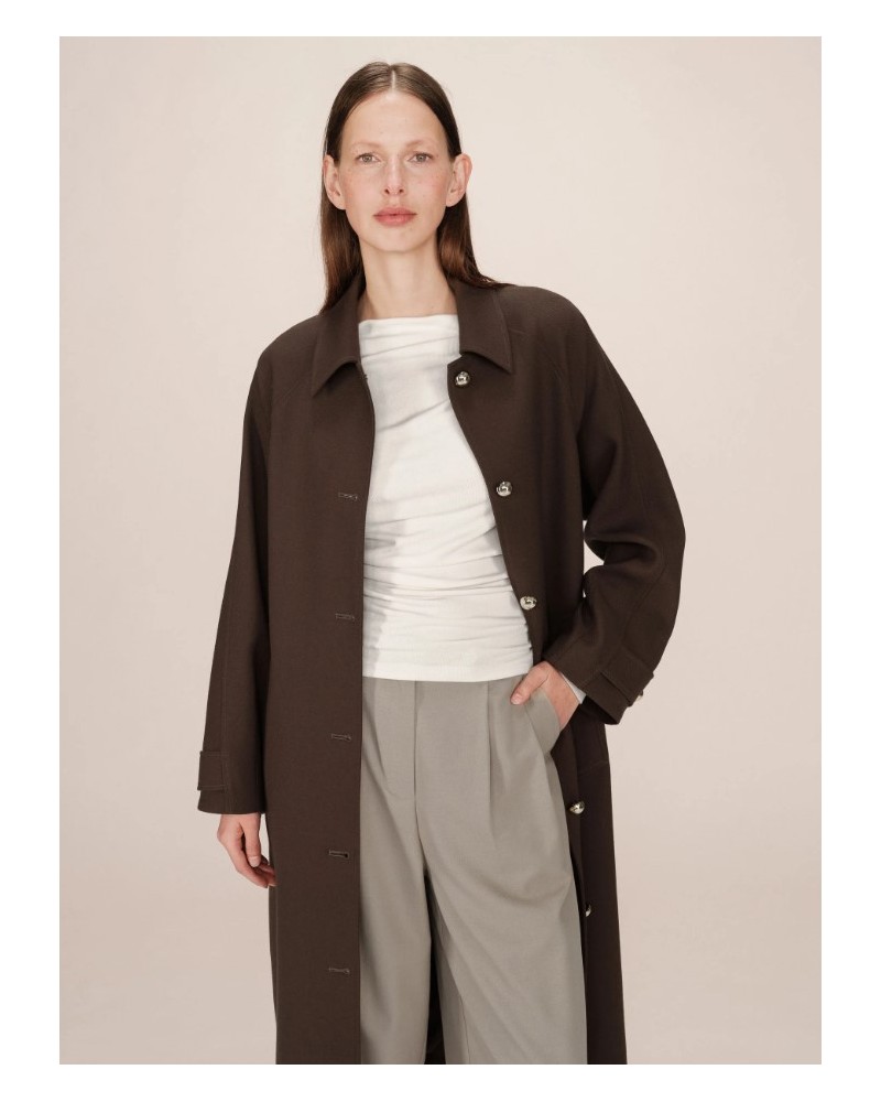 Abrigo MARRÒN de Grace and Mila