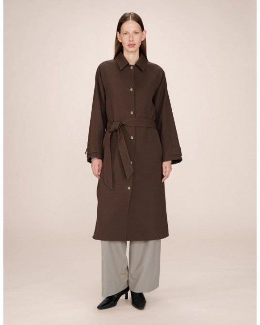 Abrigo MARRÒN de Grace and Mila