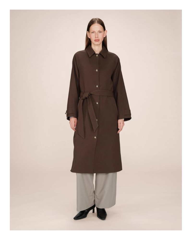 Abrigo MARRÒN de Grace and Mila