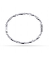 Pulsera bambù en acero de Anartxy