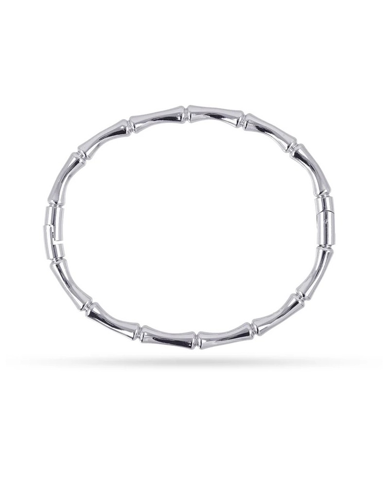 Pulsera bambù en acero de Anartxy
