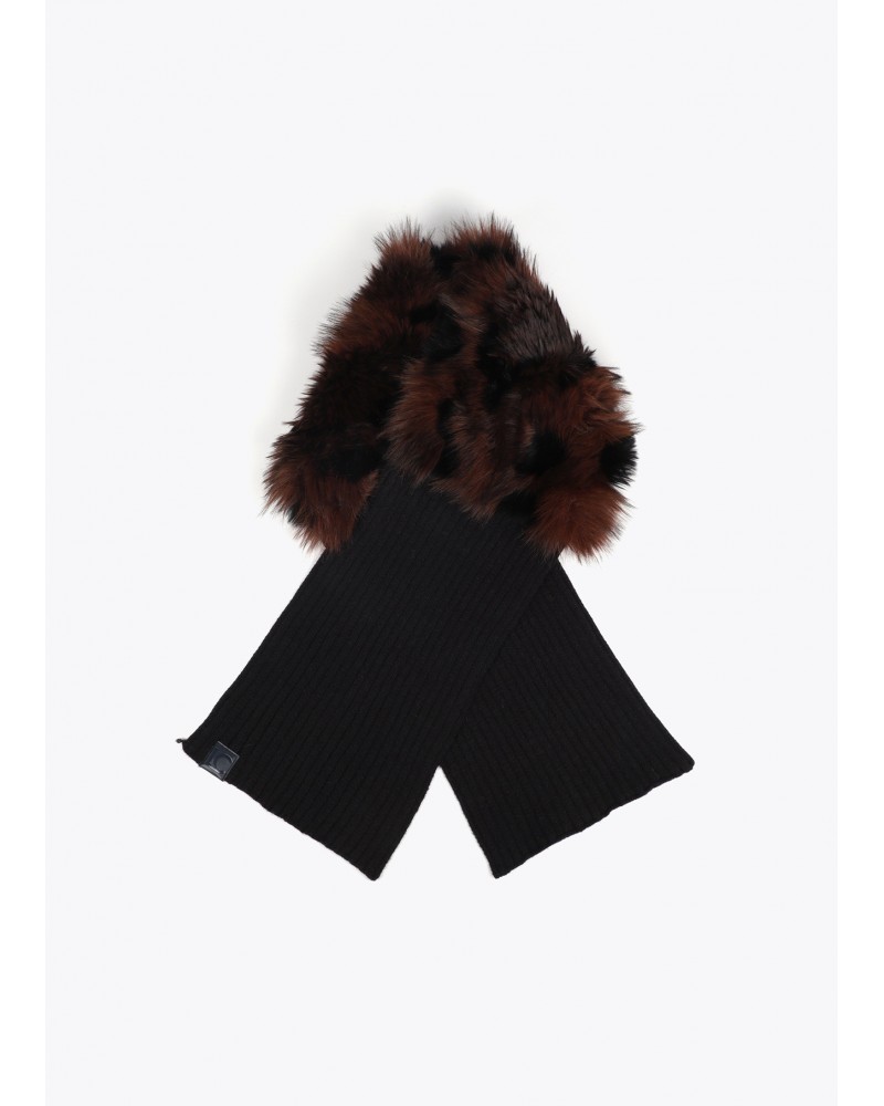 Bufanda pelo y punto de Lola Casademunt