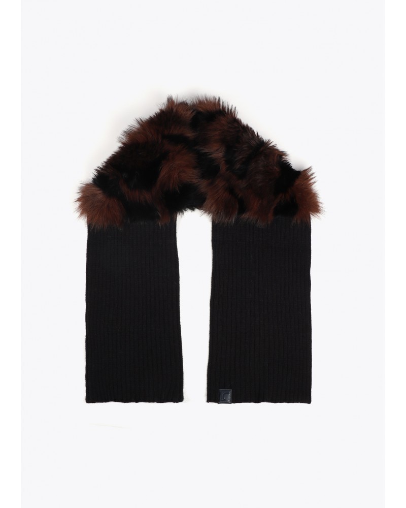 Bufanda pelo y punto de Lola Casademunt