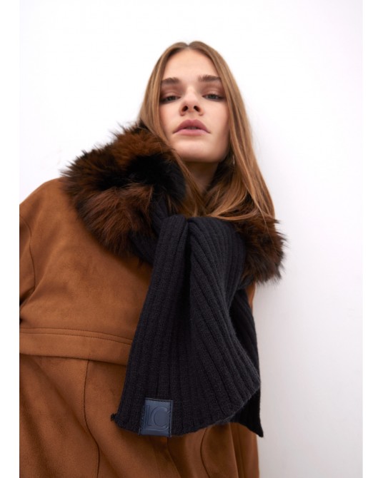 Bufanda pelo y punto de Lola Casademunt