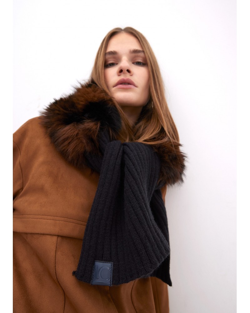 Bufanda pelo y punto de Lola Casademunt