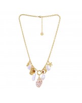 Collar con charms y perlas de Anartxy