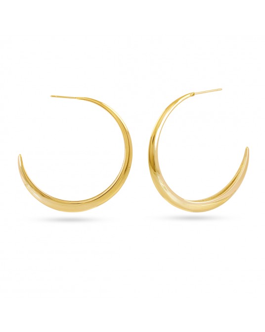 Pendientes aro irregular de Anartxy