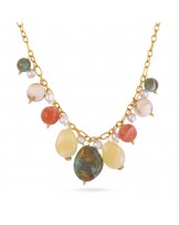 Collar corto con resinas de Anartxy