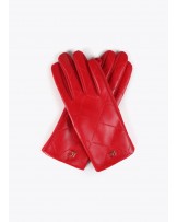 Guantes polipiel rojos de Lola Casademunt