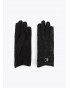 Guantes negros tweed de Lola Casademunt