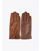 Guantes polipiel MARRONES de Lola Casademunt