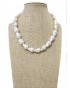 Collar perlas irregulares de Ssolo complementos