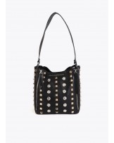 Bolso de hombro con tachas Lola Casademunt